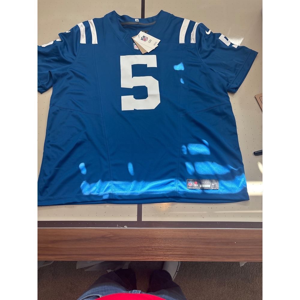 Nike Indianapolis Colts Anthony Richardson 5 Jersey Blue XXL 31NM-ICLH-98F-017